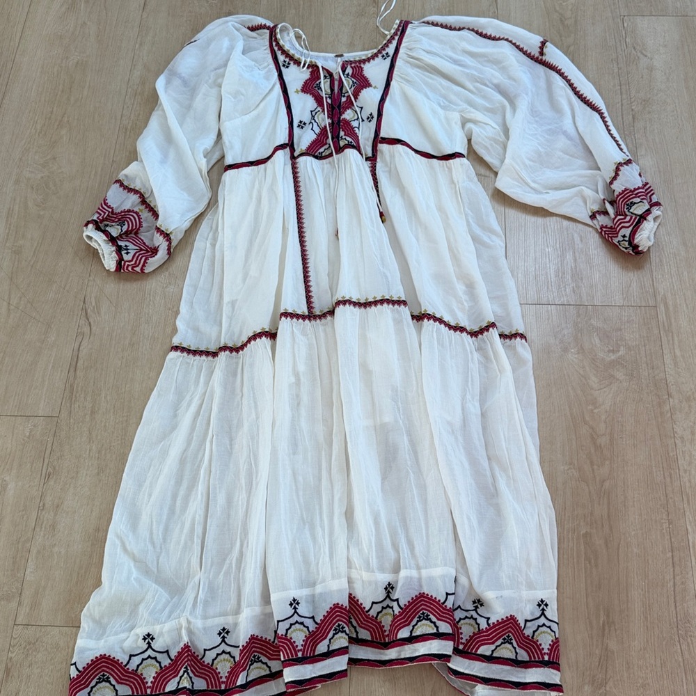 Free People Sweet Escape Midi In Fall Clouds Combo MEDIUM - Picture 6 of 9